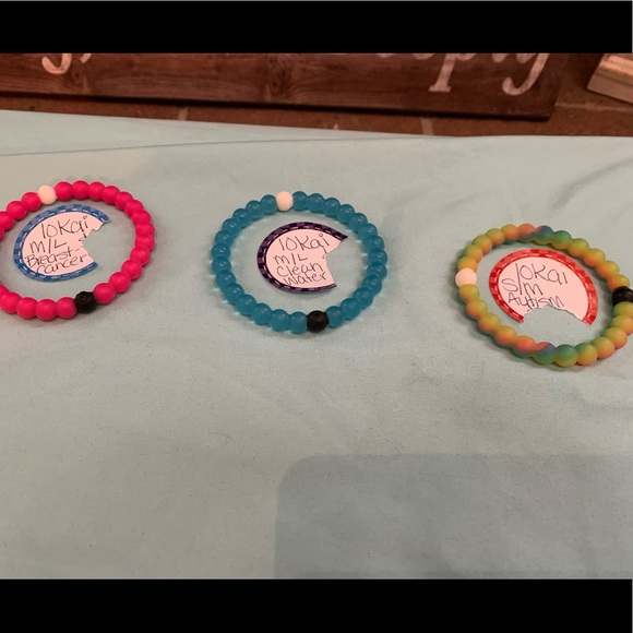 Lot of 3 Lokai  bracelets - Picture 2 of 3